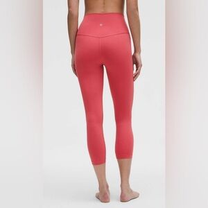 lululemon athletica Align High-Rise Crop 23" in Desert Red
